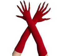 Mitaines Longues Effrayantes Du Diable 2 Pièces Gants Pour Mains De Cadavre Faucheuses À Main Pour Divers Costumes Costume Gothique