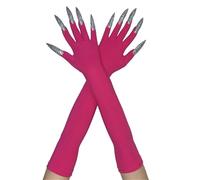 Mitaines Longues Effrayantes Du Diable 2 Pièces Gants Pour Mains De Cadavre Faucheuses À Main Pour Divers Costumes Costume Gothique