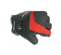 Massi Gants de cyclisme Silicone CX courts Noir/Rouge Taille M Homme