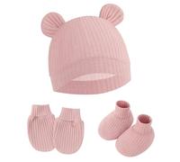 Mitaines Pour Bébé Chaussettes Chapeau Mitaines Gants En Coton Pour Tout-petits Chaussures Pour Garçons Et Filles De 0 À 2 Mois