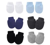 Mitaines pour Bébé Nouveau-Né,Moufle Bébé Nouveau-Né Gants,6 Paires Gants pour Tout-Petit,Gants pour Bébé Mitaines,Mitaines pour Bébé Gants pour Nouveau-Nés,pour 0-6 Mois Gants Bébé Garçons Filles