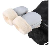 Mitaines Pour Poussette Protège-mains Avec Doublure Thermique Temps Froid Imperméables Coupe-vent Accessoires Poussettes D'hiver