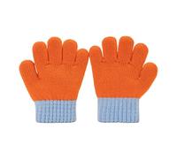Mitaines tricotées pour fille et garçon, gants chauds, doux et extensibles pour temps froid, tissu thermique pour bébé de 2 à 4 ans