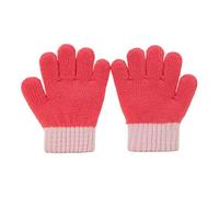 Mitaines tricotées pour fille et garçon, gants chauds, doux et extensibles pour temps froid, tissu thermique pour bébé de 2 à 4 ans