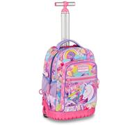 Mitama FAIRYUNICORN Trolley Run Extra 33 L, Double Compartiment, Violet, Poches Multifonctions, Fille, école Primaire et Moyenne, Loisirs et Voyages