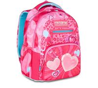 Mitama Sac à dos New Plus FURRYPINK, fuchsia, sac à dos scolaire primaire, 30 L, super spacieux, ergonomique, robuste pour fille