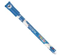 Mitama - Stylo effaçable Spinny Pen - ORSO - Encre gel bleue - Multiviseur avec caoutchouc - Stylos scolaires, stylos enfants - Jeux