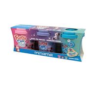 Mitama Tris 3 bocaux Funny Doo, Pâtes à Modeler, 3 pièces, Rouge Bleu Clair, Jaune à partir de 2 Ans, Jeu et Loisirs, Enfants, Multicolore, Taglia Unica, Pâte à Modeler