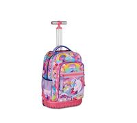 Mitama Trolley Run Extra FAIRYUNICORN, 33 L, double compartiment, violet, poches multi-fonctions, fille, école primaire et moyenne, loisirs et voyages