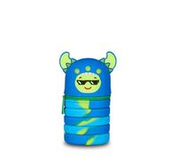 Mitama Trousse d'école Extensible pour Enfants - Trousse Multicolore Monster Boy - Ouverture avec Fermeture éclair - Gain de Place