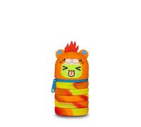 Mitama Trousse d'école Extensible pour Enfants - Trousse Multicolore Tiger - Ouverture avec Fermeture éclair - Gain de Place