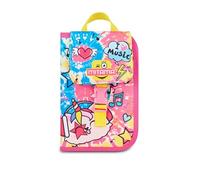 Mitama Trousse Scolaire 4 Fermetures éclair, Fuchsia, Porte-Stylo Triple Compartiment Complet avec Stylets, Crayons, Couleurs, Accessoires Sac à Dos, école Primaire, Fille, Fuchsia, Moderne