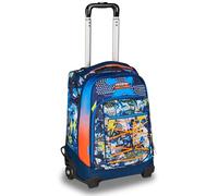 Mitama Urban Loop Trolley Scolaire 34 l, Bleu, Utilisation Sac à Dos, Poche avec Organiseur, Enfant, école Primaire et secondaire, Voyages et Loisirs