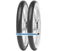 Mitas Pneu moto B4 White Wall 2.25-17 39J TT Argenté