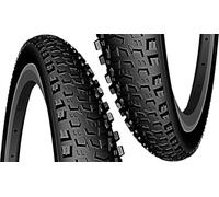 Mitas Classic 22 Pneus de vélo Unisexe-Adulte, Noir, 24x1.90