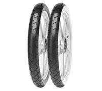 SET DE PNEUS MITAS 2.25-16 38J MC2 + 2.25-17 39J MC11