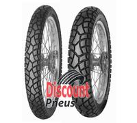 Mitas Mc-24 Invader 64s Tl Trail Rear Tire Argenté 120 / 90 / R17