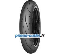 Mitas Sport Force+ 54s Tt| Tl Sport Front Tire Argenté 110 / 70 / 17