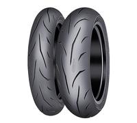 Mitas Pneu moto Sport Force+ 120/70 R17 58W Été - Roulement C - Freinage mouillé B