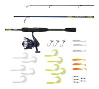 Mitchell Combo Kit de Pêche Neuron SW Rotation 2,40m 15-40g Canne Spinning +