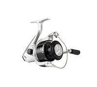 Mitchell MX1 Moulinet Spinning en Aluminium pour la Pêche des Carnassiers, Moderne, Léger, Parfait pour Pêcher les Sandre, Brochets, Perches et Truites, 60FD, argent/noir