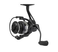 Mitchell MX5 Moulinet de pêche léger avec cadre en aluminium - Système de frein à matrice en carbone - Moulinet de pêche en eau douce et en eau salée pour pêche au leurre et à la tresse - Noir, taille