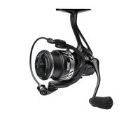 Mitchell MX5 Moulinet de pêche léger avec Cadre en Aluminium - Système de Frein à Matrice en Carbone - Moulinet de pêche en Eau Douce et salée pour pêche au leurre et à la Tresse - Noir, Taille de la