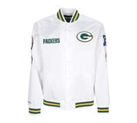 Mitchell & Ness - Bomber Green Bay Packers - Homme - Vestes - Blanc - Taille: L
