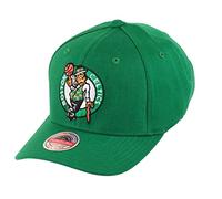 Mitchell & Ness Boston Celtics Kelly Green NBA Team Ground Stretch Snapback Cap - One-Size