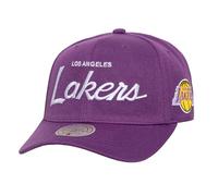 Mitchell & Ness Casquette de baseball NBA Head Coach | Pro Crown Fit | avec fermeture snapback réglable, Los Angeles Lakers, taille unique