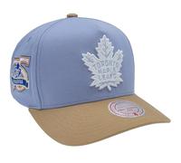 Mitchell & Ness Casquette de baseball NHL Blue Khaki | Pro Crown Fit | avec fermeture snapback réglable, taille unique