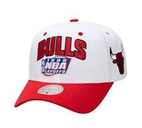 Mitchell & Ness Casquette de baseball Post Season (NBA/HWC) | Pro Crown Fit | avec fermeture snapback réglable, Chicago Bulls., taille unique