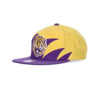 Mitchell & Ness - Casquette LSU Tigers Basketball Snapback - Homme - Accessoires - Jaune - Taille: ONE Size
