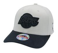 Mitchell & Ness Casquette NBA Cool Grey Pop Visor Classic Red Snapback - Los Angeles Lakers, Cool Grey-LA Lakers, taille unique