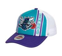 Mitchell & Ness Casquette rétro pour camionneur HWC Charlotte Hornets, Blanc., taille unique