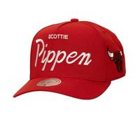 Mitchell & Ness Casquette Snapback NBA Pro Pinch Chicago Bulls Hardwood Classics Player Script Scottie Pippen