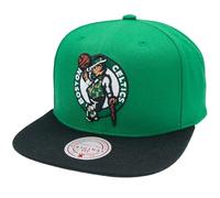 Mitchell & Ness Casquette Snapback NBA Team 2 Tone 2.0, Vert/Noir, Boston Celtics, Taille Unique