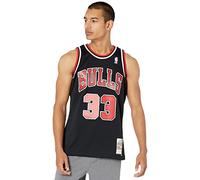 Mitchell & Ness NBA SWINGMAN JERSEY CHICAGO BULLS ALTERNATE 1997-98 SCOTTIE PIPPEN #33 men Jerseys black|red taille: L