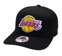 Mitchell & Ness Classic Red Curved Snapback Team Logo - Los Angeles Lakers