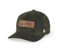 Mitchell & Ness Cord Pro Crown Snapback Casquette de baseball, réglable, pour homme, femme, enfant, unisexe, printemps, été, automne, hiver, Vert bouteille/noir, taille unique