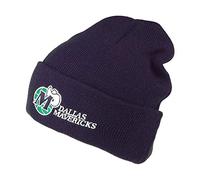 Mitchell & Ness Dallas Mavericks Team Logo Cuff Knit Navy NBA HWC Beanie Beany Wool Hat Mens