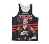 Mitchell & Ness - Débardeur Behind the Back - Homme - Sport - Noir - Taille: XL