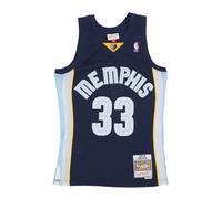 Mitchell & Ness - Débardeur de Basket Gasol 2008 NBA - Homme - Sport - Bleu - Taille: M