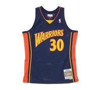 Mitchell & Ness - Débardeur de Basket Stephen Curry - Homme - Sport - Bleu - Taille: XL