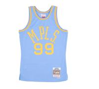Mitchell & Ness - Débardeur de Basket Vintage George Mikan - Homme - Sport - Bleu - Taille: S