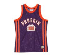 Mitchell & Ness - Débardeur de basketball NBA Team Heritage - Homme - Sport - Bleu - Taille: S