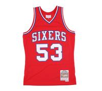 Mitchell & Ness - Débardeur NBA Basketball Hardwood Classics - Homme - Sport - Rouge - Taille: S