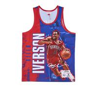 Mitchell & Ness - Débardeur NBA Burst Mesh - Homme - Sport - Multicolore - Taille: M