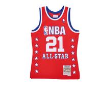 Mitchell & Ness - Débardeur NBA Swingman Kevin Garnett - Homme - Sport - Rouge - Taille: L