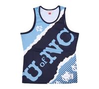 Mitchell & Ness - Débardeur North Carolina Tar Heels - Homme - Sport - Multicolore - Taille: M
